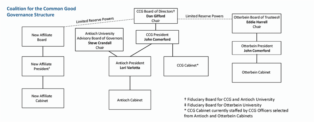 CCG Governance Organization Chart